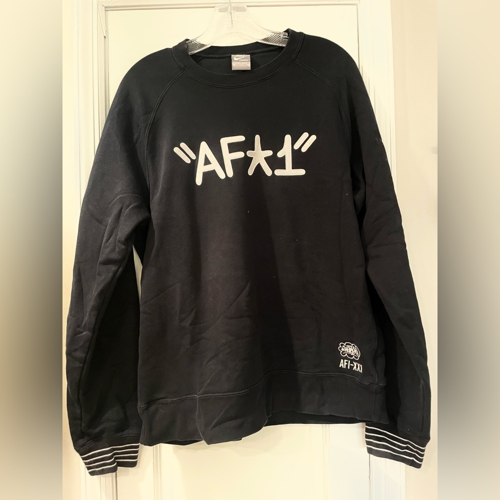 Vintage Nike AF1 black crewneck